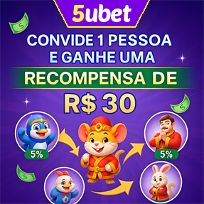 5ubet Indique amigos para receber um bônus